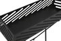 DKD Home Decor Macetero Loft Negro Metal 20 x 71 x 65 cm (2 Unidades)