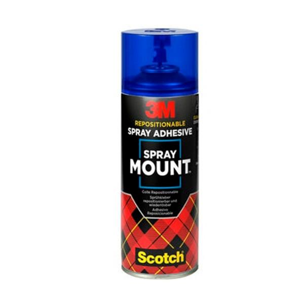 3M Scotch SprayMount Adhesivo Reposicionable en Spray 400 ml 3M Scotch SprayMount Adhesivo Reposicionable en Spray 400 ml
