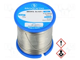 BROQUETAS Sn63Pb37 0,7mm 500g