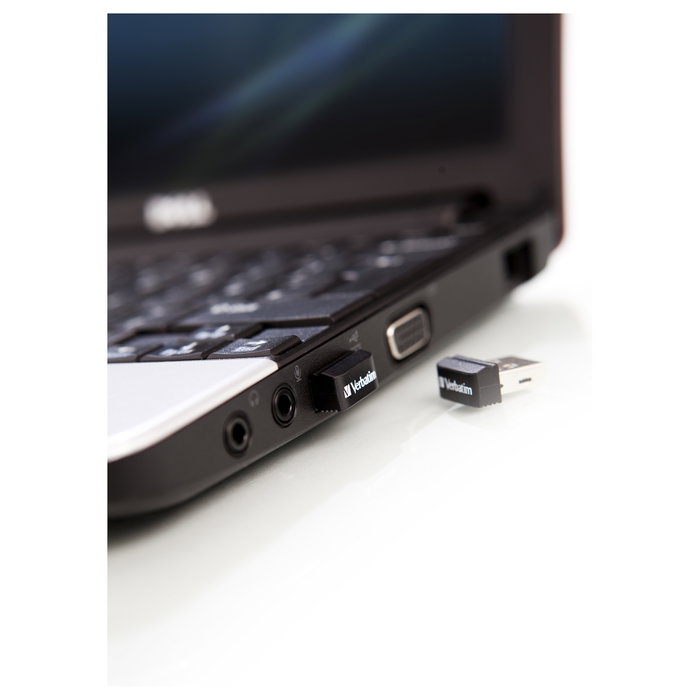 Verbatim Store 'n' Stay Nano USB 2.0 Stick 32GB Negro - Unidad Flash sin Tapa, Lectura 10 MB/s, 14.8 x 17.1 x 7.7 mm