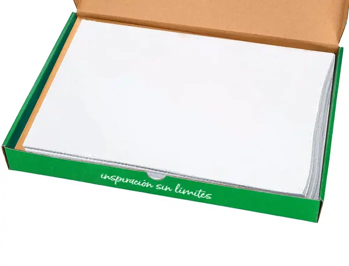 Liderpapel Papel de dibujo Din A4 130 g/m² Blanco natural