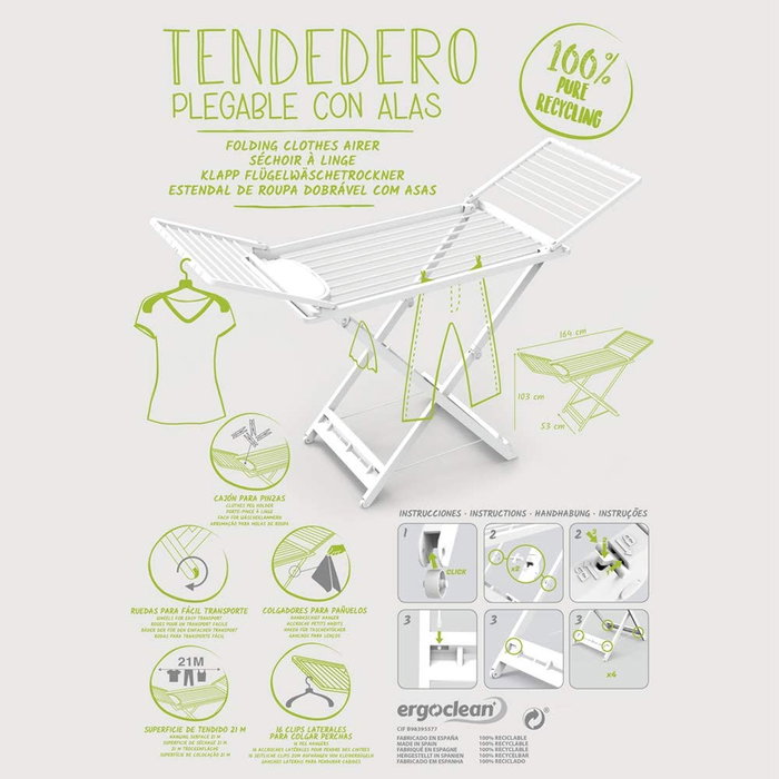 Tendedero de alas resina REF 11070 Tendedero de alas resina REF 11070