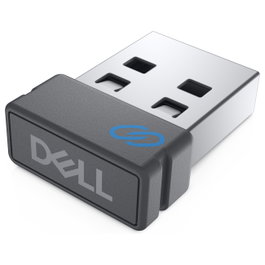 Dell Universal Pairing Receiver WR221 | Receptor USB para ratón y teclado inalámbrico Dell | Gris Titanio