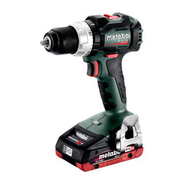 Metabo BS 18 LT BL Taladro Percutor Atornillador Sin Escobillas 18V con 2 Baterías LiHD 4Ah