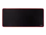 Q-connect Alfombrilla XXL Negra con Borde Rojo para Ratón 900x400 mm
