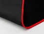 Q-connect Alfombrilla XXL Negra con Borde Rojo para Ratón 900x400 mm