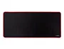 Q-connect Alfombrilla XXL Negra con Borde Rojo para Ratón 900x400 mm