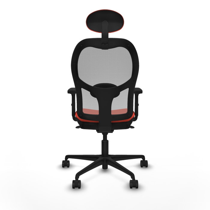 PIQUERAS Y CRESPO Silla de oficina Jorquera Naranja/Gris