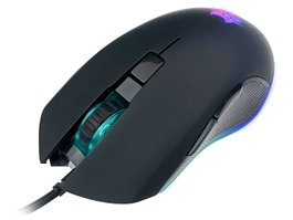 Tracer GameZone EDGE X-001 Ratón Gaming Óptico 2400 DPI 6 Botones USB Cable Trenzado Negro