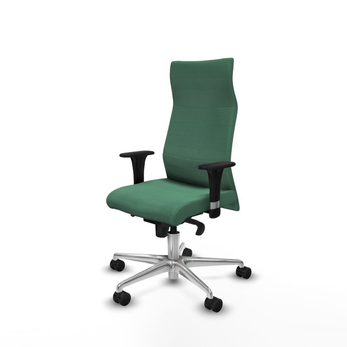PIQUERAS Y CRESPO Sillón Albacete Verde Esmeralda con Mecanismo Sincro PIQUERAS Y CRESPO Sillón Albacete Verde Esmeralda con Mecanismo Sincro