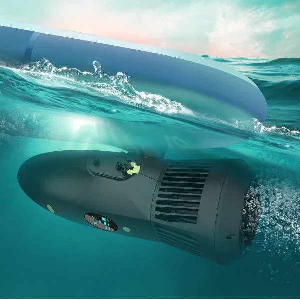 Nilox NXWTRSCOOTERSUP Scooter Submarino Eléctrico - 5 km/h Máx, Profundidad 5 m, Batería Recargable, Negro