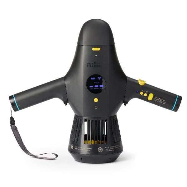 Nilox NXWTRSCOOTERSUP Scooter Submarino Eléctrico - 5 km/h Máx, Profundidad 5 m, Batería Recargable, Negro