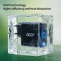 Acer Cargador GaN 100W ZL.ADTCC.00L con 3x USB-C y 1x USB-A