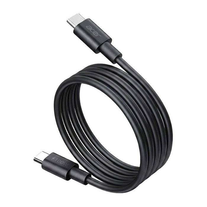 Acer Cargador GaN 100W con 3x USB-C y 1x USB-A, Negro