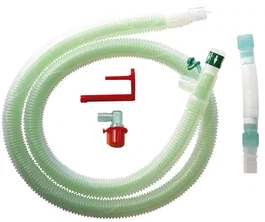 Intersurgical - Circuito Coaxial Universal de Calefacción de Gases, 1.6 m de Longitud, Conectores 22 mm, para Mantenimiento de la Homeotermia del Paciente Quirúrgico