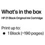 HP Cartucho de Tinta Original 21 Negro C9351AE (5 ml)