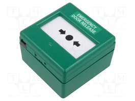 EATON ELECTRIC Botón de escape de seguridad CXM SPDT Verde