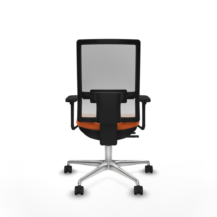 PIQUERAS Y CRESPO Silla de oficina Horna Naranja y Blanco PIQUERAS Y CRESPO Silla de oficina Horna Naranja y Blanco