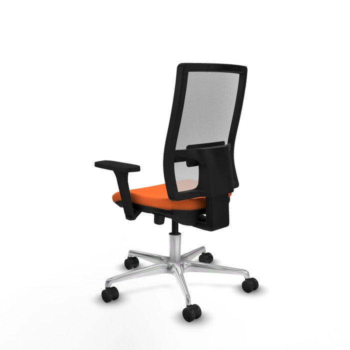 PIQUERAS Y CRESPO Silla de oficina Horna Naranja y Blanco PIQUERAS Y CRESPO Silla de oficina Horna Naranja y Blanco