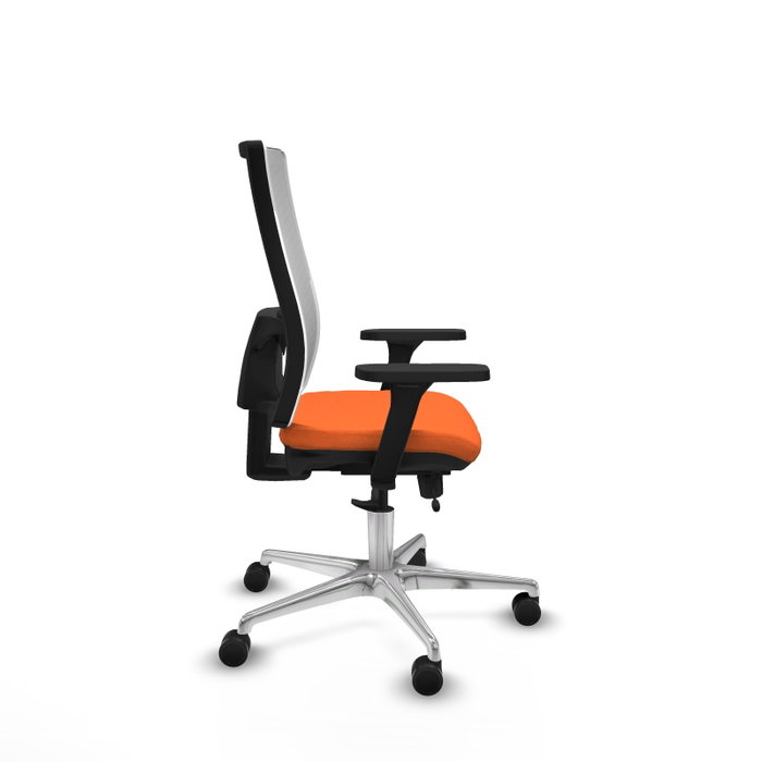 PIQUERAS Y CRESPO Silla de oficina Horna Naranja y Blanco PIQUERAS Y CRESPO Silla de oficina Horna Naranja y Blanco