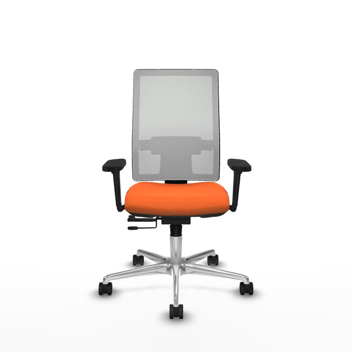 PIQUERAS Y CRESPO Silla de oficina Horna Naranja y Blanco PIQUERAS Y CRESPO Silla de oficina Horna Naranja y Blanco