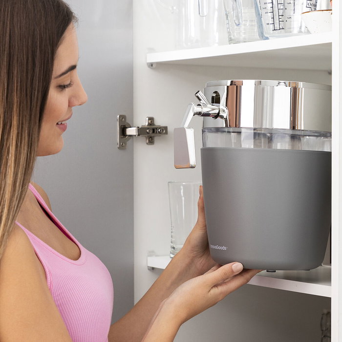 Pack de Bols para Aperitivos 2 en 1 y Dispensador de Bebidas Refrigerante InnovaGoods