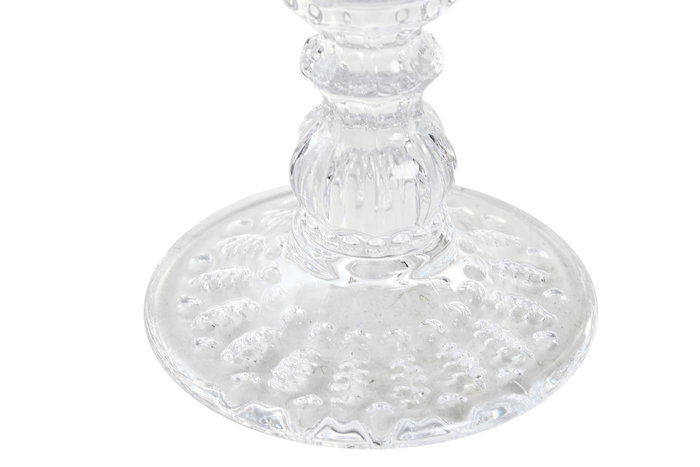 DKD Home Decor Copa Cristal Transparente Set de 6 Piezas 8.7 x 16.3 x 8.7 cm Capacidad 270ml