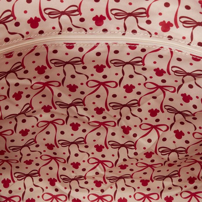 Loungefly Bolso Rocks the Dots Coquette Minnie Mouse Disney