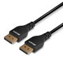 Lindy 36462 Cable DisplayPort 1.4 Slim, 2 Metros, 4K 240Hz, HDR, Compatible con DisplayPort 2.0