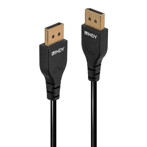 Lindy 36462 Cable DisplayPort 1.4 Slim, 2 Metros, 4K 240Hz, HDR, Compatible con DisplayPort 2.0 Lindy 36462 Cable DisplayPort 1.4 Slim, 2 Metros, 4K 240Hz, HDR, Compatible con DisplayPort 2.0