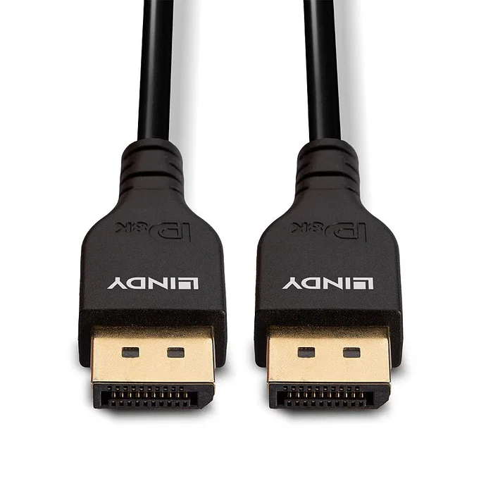 Lindy Cable DisplayPort 1.4 Slim 2m Negro 36462