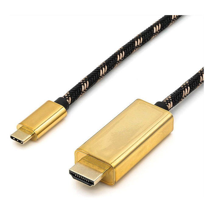 ROLINE Adaptador USB Tipo C a HDMI 11.04.5847, 2 m ROLINE Adaptador USB Tipo C a HDMI 11.04.5847, 2 m