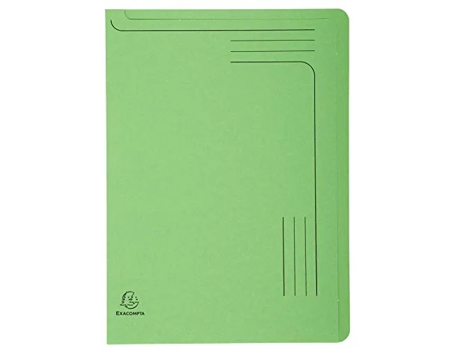 Exacompta Carpeta dossier uñero de cartulina 290 g/m² DIN A4, colores surtidos Exacompta Carpeta dossier uñero de cartulina 290 g/m² DIN A4, colores surtidos