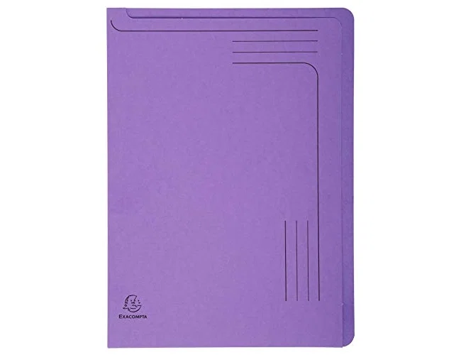 Exacompta Carpeta dossier uñero de cartulina 290 g/m² DIN A4, colores surtidos Exacompta Carpeta dossier uñero de cartulina 290 g/m² DIN A4, colores surtidos