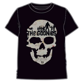 WARNER BROS. DISCOVERY Camiseta The Goonies Estampado Skull para Adulto - 100% Algodón 160 g - Talla S
