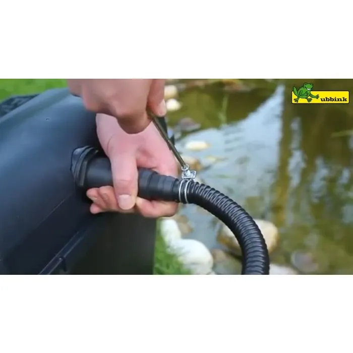 Ubbink Manguera Espiral 25 mm (1) 10 Metros Resistente Rayos UV Presión 1 bar AAACB03050