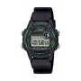 Casio W-220H Reloj Digital Unisex Negro/Verde con Cuarzo - AABUV15036