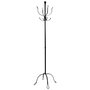 Home Deco Factory Perchero Vintage Metal Negro d.50 cm; h.170 cm