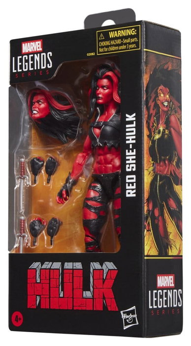 Hulk Marvel Legends Figura Red She-Hulk 15 cm