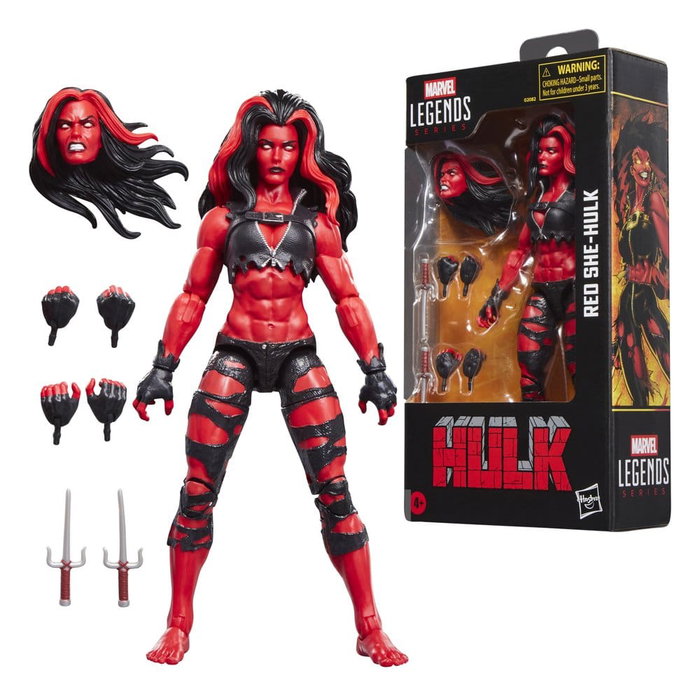 Hulk Marvel Legends Figura Red She-Hulk 15 cm