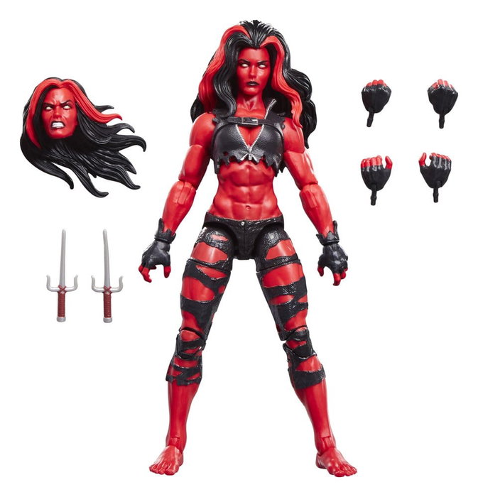 Hulk Marvel Legends Figura Red She-Hulk 15 cm