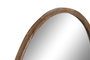 DKD Home Decor Espejo Mango y Cristal Natural 60x60 cm