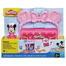 Play-Doh Plastilina Play Doh Disney Junior My Baking con Minnie y Mickey Mouse, Juego Creativo Actividades Preescolar para Niños 2 Años, HASG31085X0