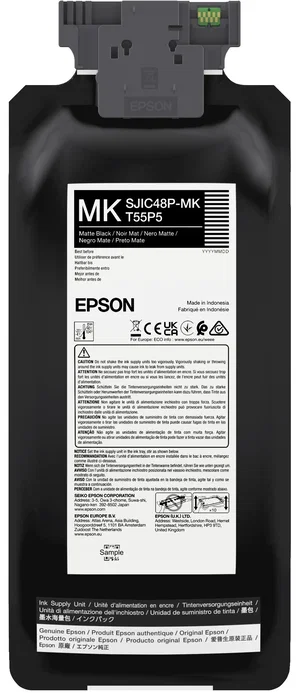 Epson SJIC48P-MK Cartucho de Tinta Negro Mate 480 ml