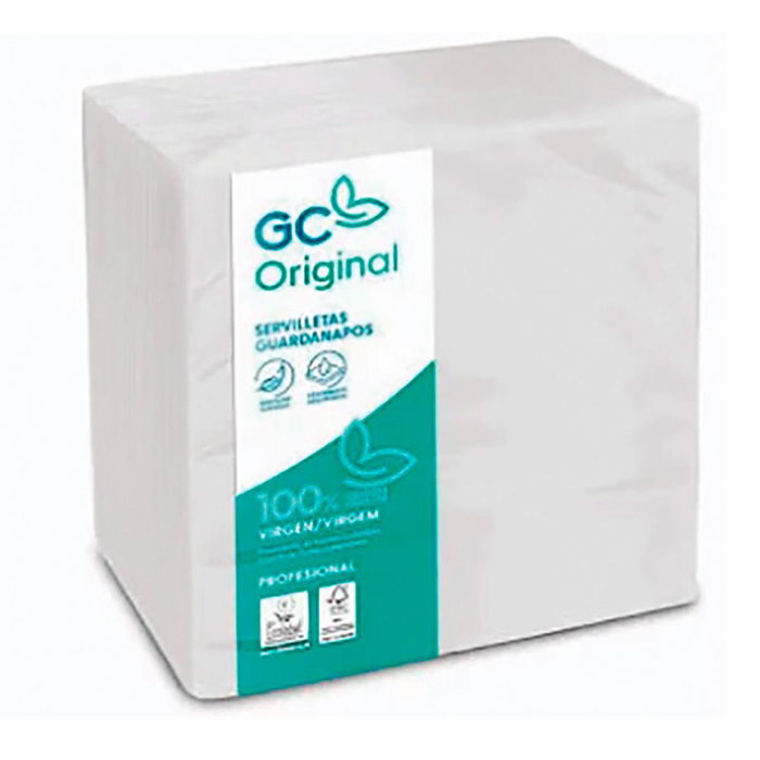 Goma Camps Servilletas de Papel 2 Capas Blanco 30x30 cm, 100 uds Goma Camps Servilletas de Papel 2 Capas Blanco 30x30 cm, 100 uds