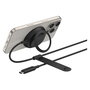 Belkin WIA014hqBK UltraCharge Ladepad Qi2 Cargador Inalámbrico 25W MagSafe Compatible con iPhone, Google Pixel, AirPods - Negro sin Fuente de Alimentación