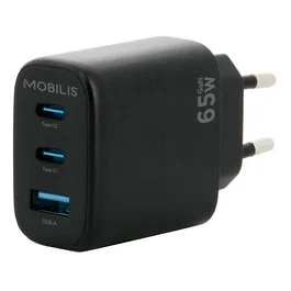 Mobilis 001364 Cargador Universal de Dispositivo Móvil Corriente Alterna Negro