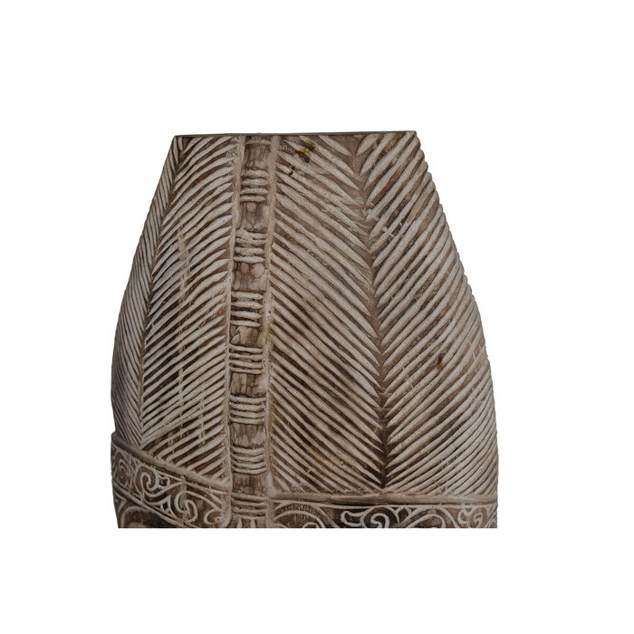DKD Home Decor Figura Máscara Tribal en Suar y Hierro