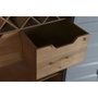 DKD Home Decor Botellero Container Gris