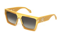 Just Cavalli SJC107V5807CV Unisex con Cristal Gris Degradado y Detalles Amarillos